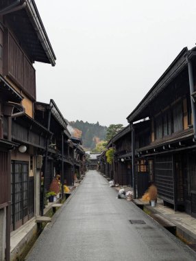 Japonya 'nın resmi, Sanmachi caddesi bulutlu bir günde