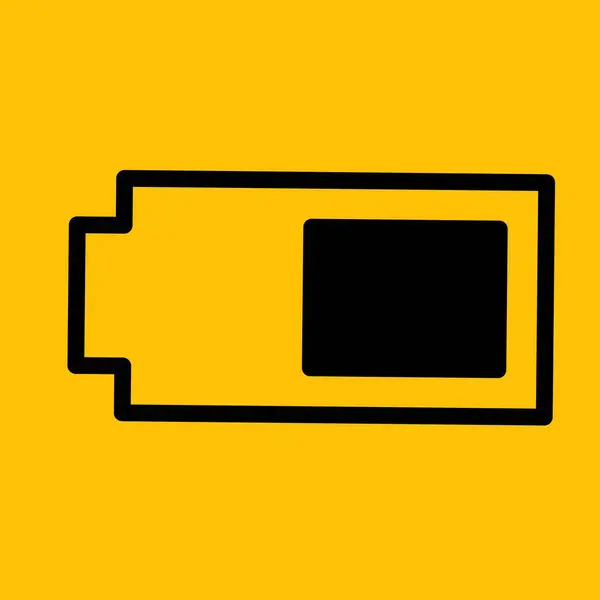 Charger Illustration Simple Data Icon — Stock Photo, Image