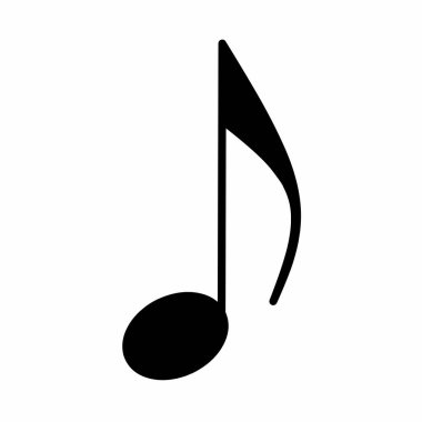 Beyaz arkaplanda sunulan Müzik Sembolleri Koleksiyon simgeleri