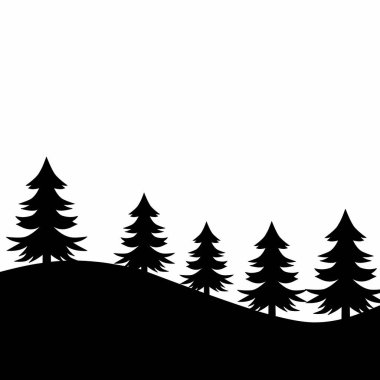 Noel ağacı ve boş alanla mutlu ortodoks noelleri