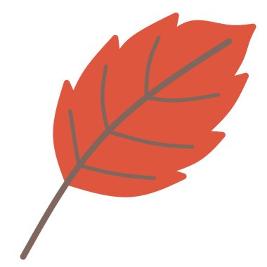 Beyaz arka planda sonbahar yaprakları. Sonbahar illüstrasyonu, sonbahar vektörü