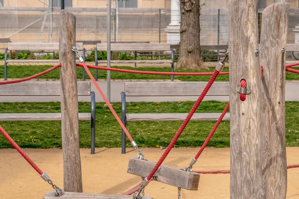 Vienna Austria Abril 2023 Parque Infantil Actividad Para Niños Parque — Foto de Stock