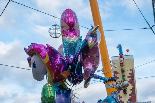 Viyana Avusturya Nisan 2023 Balonları Prater Lunaparkı Ndaki Avusturyalı Bir — Stok fotoğraf