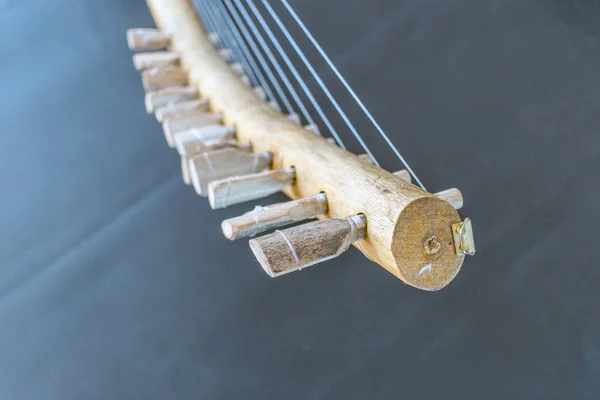 Oegandese Adungu Ontdek Betoverende Klanken Van Het Oegandese Adungu Instrument — Stockfoto