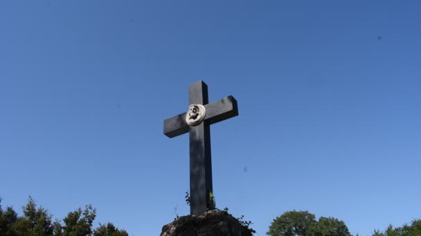 Wenen Oostenrijk Aug 2023 Simmering Cemetery Wenen Een Oude Begraafplaats — Stockvideo