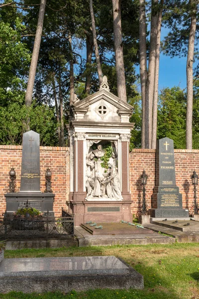 Vienna Austria Luglio 2023 Hietzing Cemetery Dove Riposano Personalità Rilievo — Foto Stock