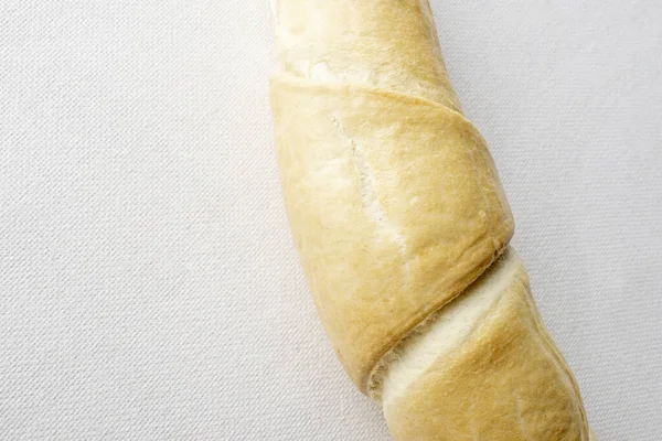 Salted Stick Bread Een Close Foto Van Heerlijk Knapperig Stokbrood — Stockfoto