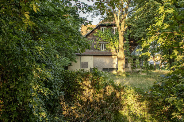 Vienna, Austria 19 Aug 2023. Villa Magdalenenhof: Discover the rich history of Villa Magdalenenhof, from wartime shelter to cultural center, reflecting Bisamberg's dynamic evolution.