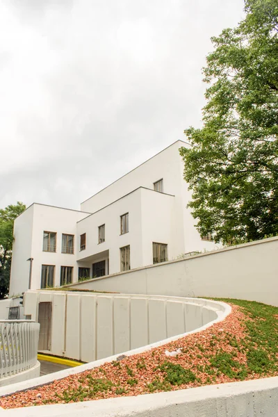 Viena Austria Ago 2023 Wittgenstein House Explore Emblemática Casa Modernista —  Fotos de Stock
