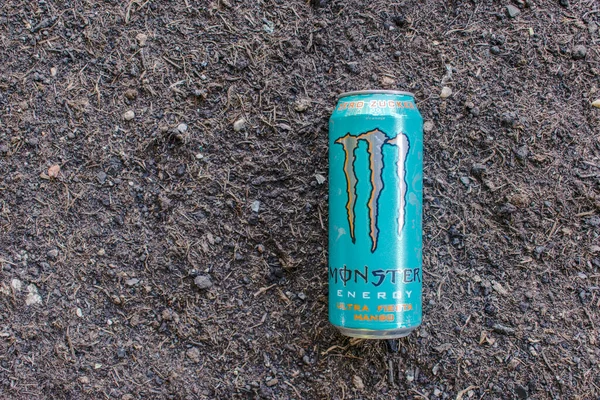 Vienne Autriche Août 2023 Monster Energy Drink Explorez Monster Ultra — Photo