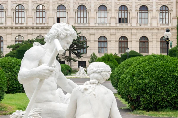 Wien Österreich September 2023 Mythischer Brunnen Bewundern Sie Den Bezaubernden — Stockfoto