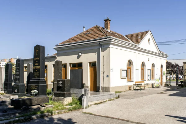Wenen Oostenrijk Aug 2023 Simmering Cemetery Wenen Een Oude Begraafplaats — Stockfoto