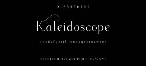 Элегантный верхний регистр шрифта. Минимальная мода на классические буквы. Типография современных засечек шрифты регулярные декоративные винтажные концепции. luxiva, роскошный тип элегантного шрифта и гламура.