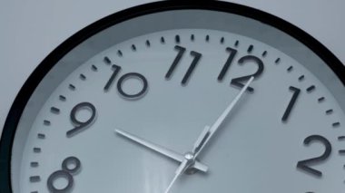 Zaman aşımına uğramış. Klasik bir Wall Clock arkaplanında saatin zaman gösterimi
