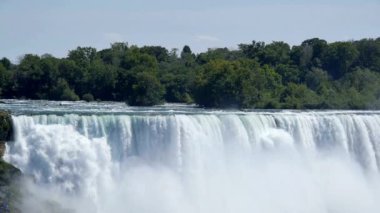 Doğa manzaraları ABD New York City Niagara Şelaleleri Duvar kağıdı yakın çekim HD 4k