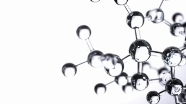 Soyut moleküllerin 3 boyutlu DNA molekülü bilim ve biyoloji kavramı yapıyı soyut arkaplan bilimi haline getiriyor