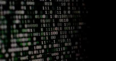 4K Yakın çekim programlama Kaynak kodu PC Monitör teknoloji aşağı kaydırma