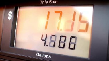 Gas Pump Meter digital Counts up display lcd