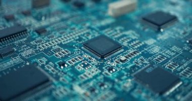 Elektronik Bilgisayar Devre İşlemcisi Teknoloji Çipi