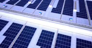 Güneş panelleri enerji santrali endüstrisi elektrik yeni yeşil kaynak