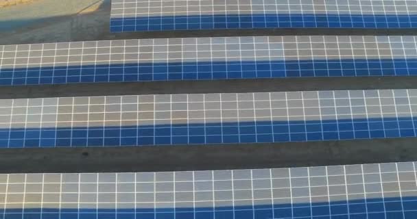 Гибридная Геотермальная Солнечная Электростанции Enel Сша Солнечные Батареи Фермы — стоковое видео