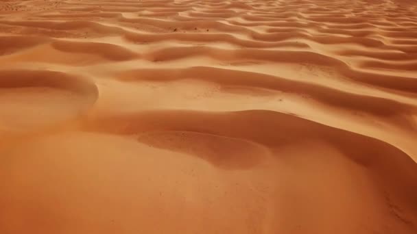 Desierto Del Sahara Marruecos Aerial 360 Explorando Hermoso Paisaje Arena — Vídeo de stock
