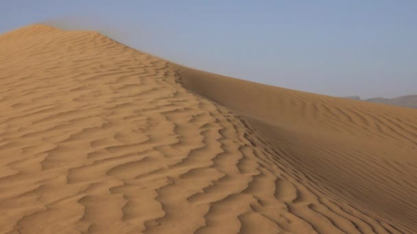 Desierto Del Sahara Marruecos Aerial 360 Explorando Hermoso Paisaje Arena — Vídeo de stock