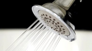 Akan Suyla Duş Başlığı, temiz banyo rahatlama sağlık görüntüsü konseptini kapat