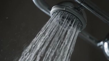Akan Suyla Duş Başlığı, temiz banyo rahatlama sağlık görüntüsü konseptini kapat