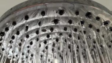 Akan suyla duş başlığı banyoyu kapat günlük sağlık hizmetleri