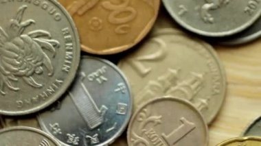 bir bozuk para yığını zengin arka plan 4k HD