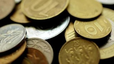 bir bozuk para yığını zengin arka plan 4k HD