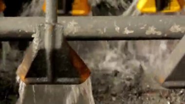 Kömür madeni sanayi fosil enerji kömürü taşıyıcı tesisi 4k HD