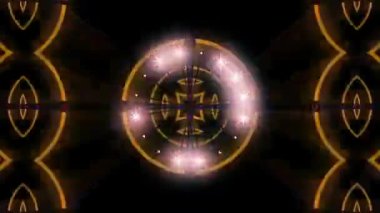 Soyut yaratıcı kozmik VJ Arka plan çizgi animasyon müzik efekti