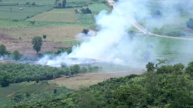 Vahşi ateş yayılımı hava kalitesini dünya çapında 4K yangınında etkiler.