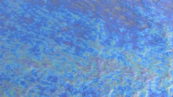 4K高清海水能源行业的石油环境影响 — 图库视频影像