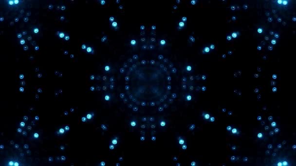 Futurystyczny Abstrakcyjny Tło Technologia Światło Disco Neon Muzyka — Wideo stockowe