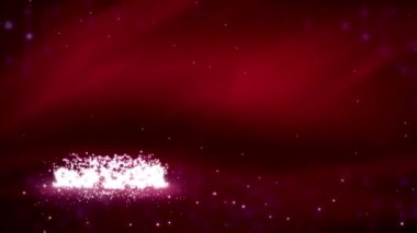 Kırmızı Noel arkaplanları ve yeni yıl bayramı etkinlikleri sunumlar, reklamlar ve video efekti tasarım kavramları için uygundur.