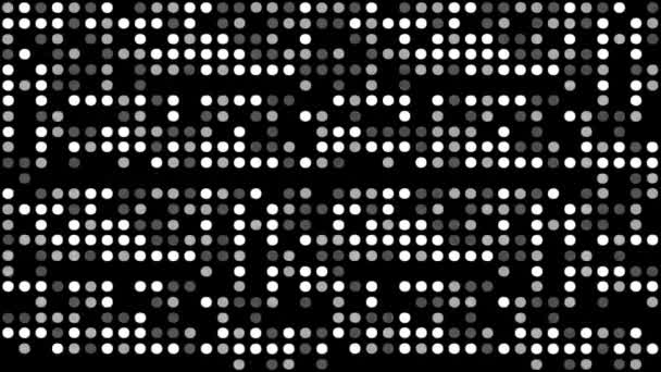 Zbliżenie Alfabetu Systemu Pisma Braille Ujęcie Się Porusza Pokazuje Alfabet — Wideo stockowe