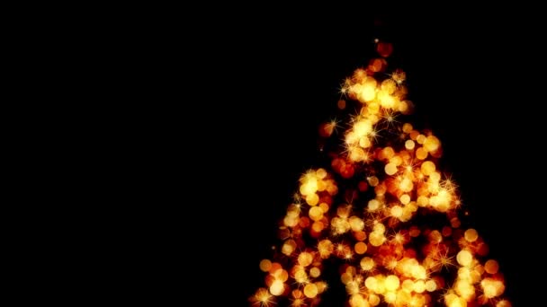 Vakantie Oudejaarsavond Kerstavond Winter Achtergrond — Stockvideo