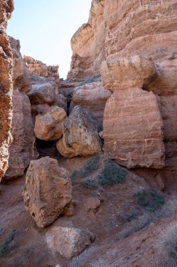 Ürdün 'deki Negev Çölü' nün güzel manzarası