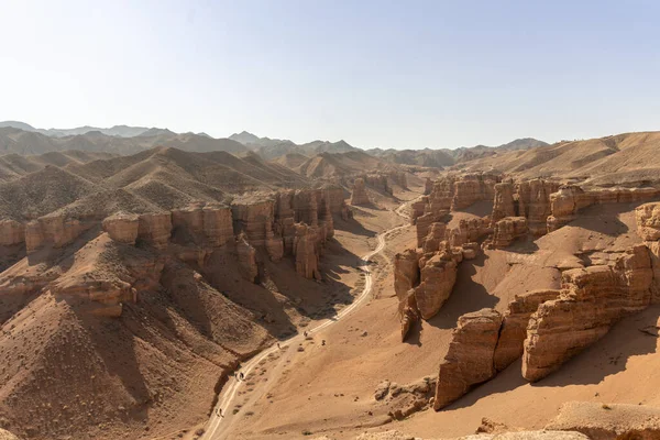 Piękny Krajobraz Pustyni Negev Północy Izraela — Zdjęcie stockowe