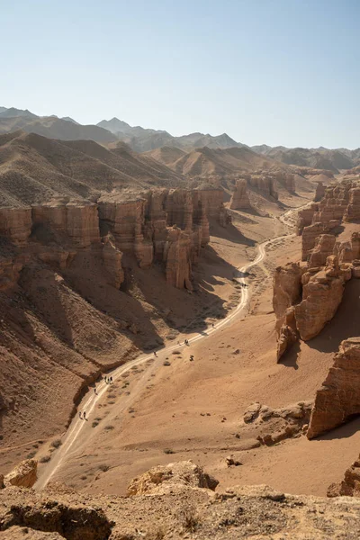 Hermoso Paisaje Del Desierto Del Neguev Jordania —  Fotos de Stock