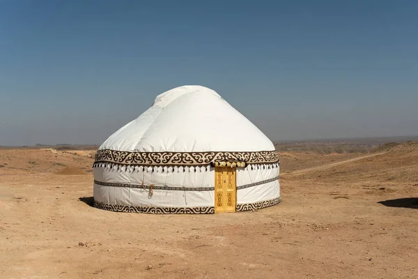 撒哈拉沙漠 从帐篷顶上看到的风景 — 图库照片