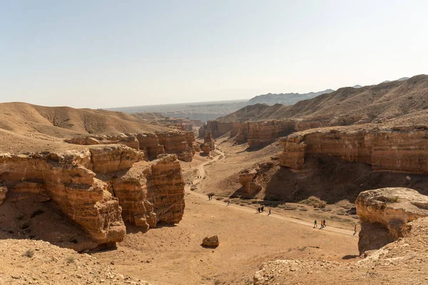 Piękny Widok Pustynię Górach Doliny Negev Izraelu — Zdjęcie stockowe