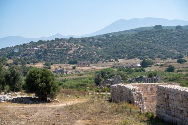 Türkiye 'deki antik ephesus şehri..