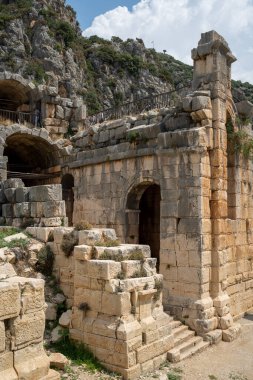 Eski şehrin kalıntıları, İsrail 'in Yunan başkenti.