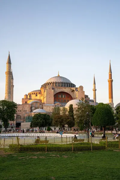 Ayasofya'nın akşam, Istanbul, Türkiye