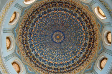 Orta Asya 'daki cami, cami kubbesi.