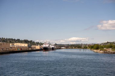 İsveç 'teki Stockholm şehri manzarası